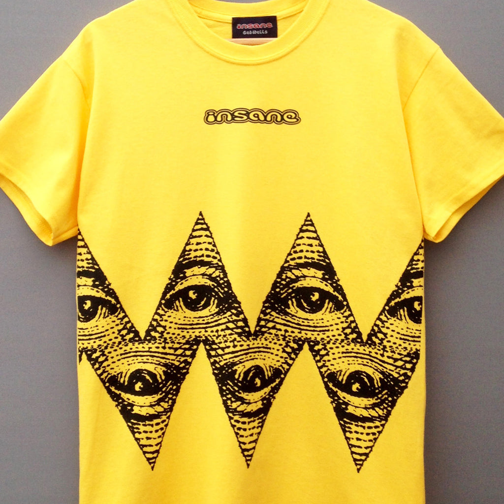 All Seeing Charlie Brown Yellow T-Shirt